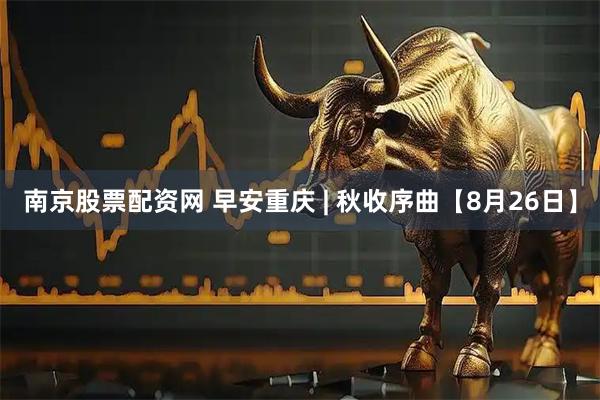 南京股票配资网 早安重庆 | 秋收序曲【8月26日】